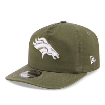 Men's New Era Olive Denver Broncos Color Pack 19TWENTY Adjustable Hat