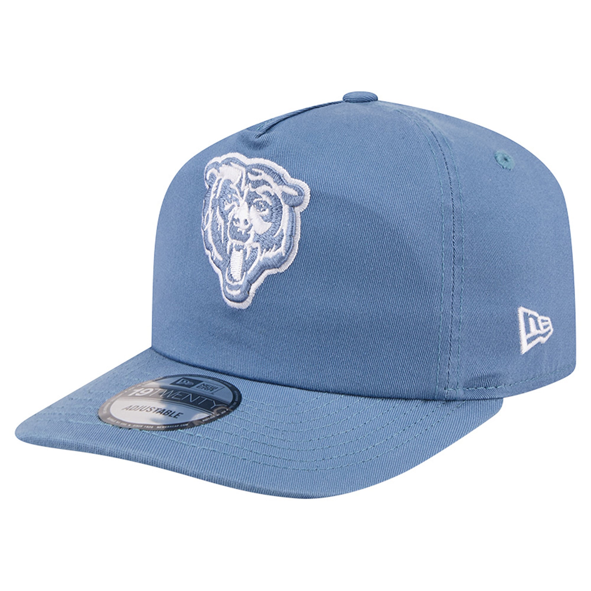 Men's New Era Blue Chicago Bears Color Pack 19TWENTY Adjustable Hat