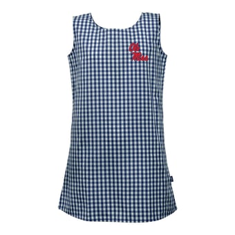 Girls Toddler Garb  Navy Ole Miss Rebels Woven Gingham Dress