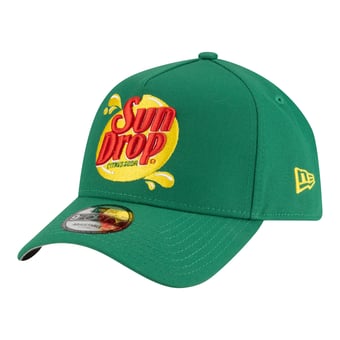 Men's New Era  Green NASCAR Dale Earnhardt Jr. Sun Drop 9FORTY A-Frame Adjustable Hat
