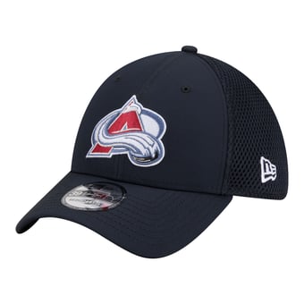 Men's New Era  Navy Colorado Avalanche Logo 39THIRTY Flex Hat