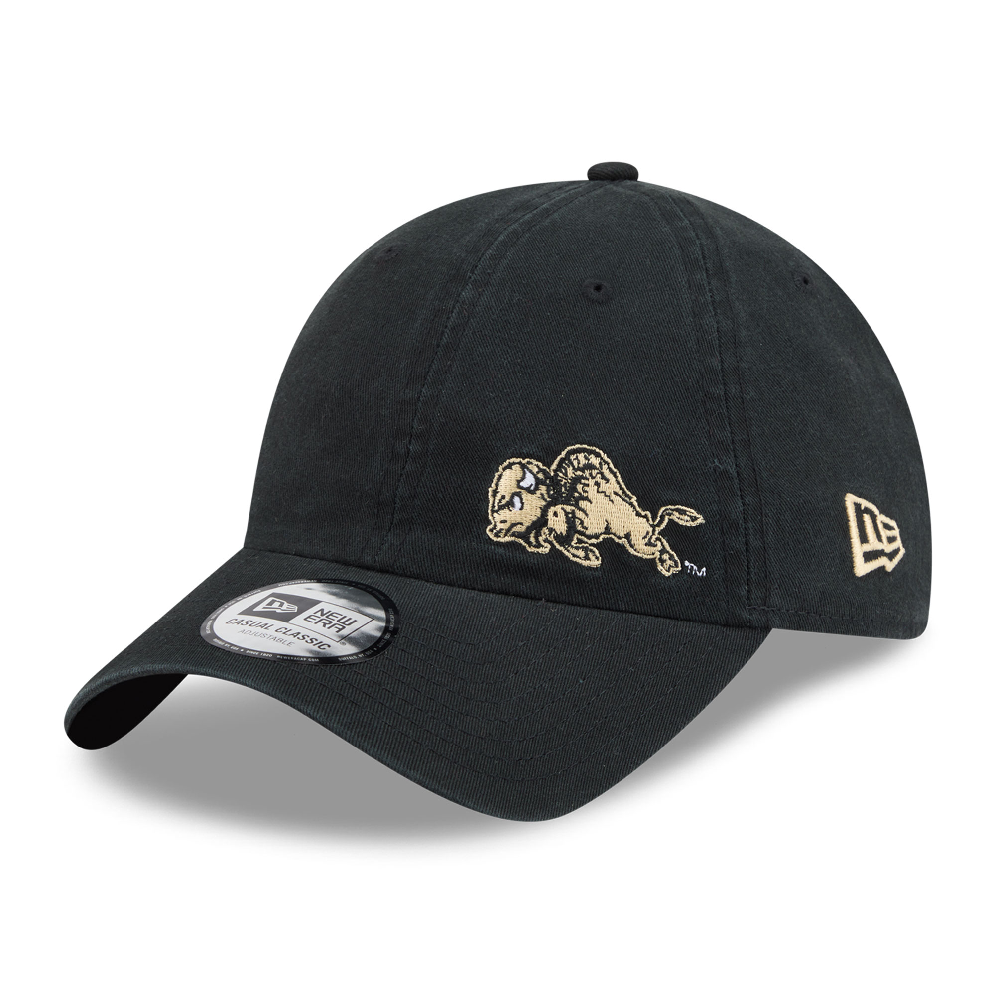 Unisex New Era Black Colorado Buffaloes Offset Casual Classic Adjustable Hat