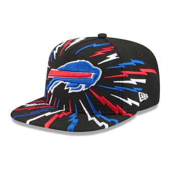 Youth New Era Black Buffalo Bills Bolt A-Frame 9FIFTY Snapback Hat