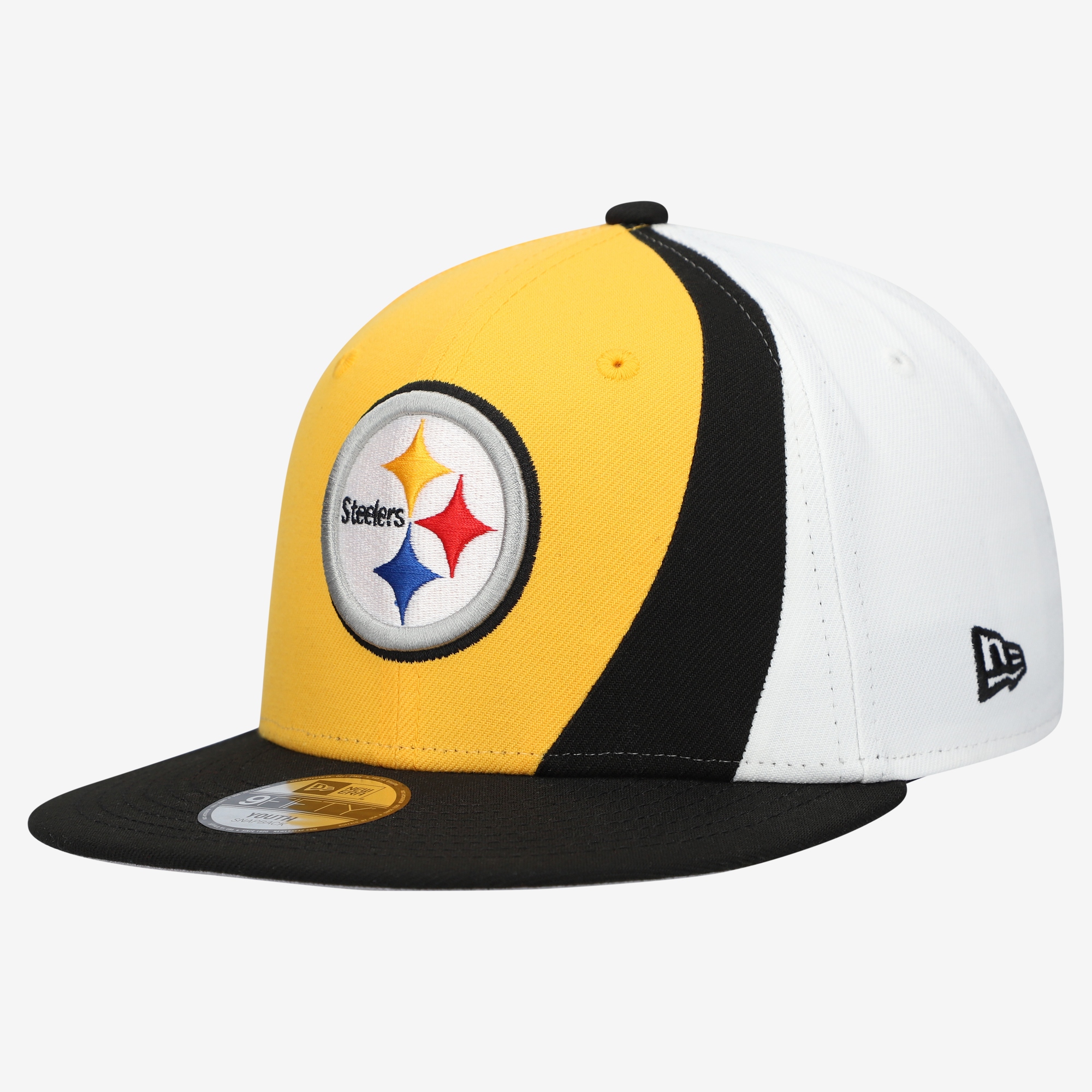 Youth New Era Gold Pittsburgh Steelers Shock 9FIFTY Snapback Hat