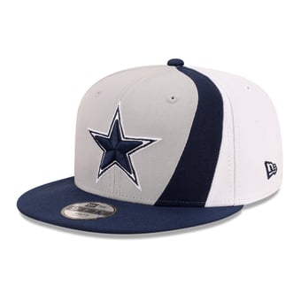 Youth New Era Gray Dallas Cowboys Shock 9FIFTY Snapback Hat