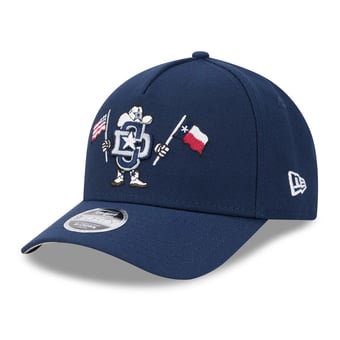 Youth New Era  Navy Dallas Cowboys Cartoon 9FORTY A-Frame Adjustable Hat