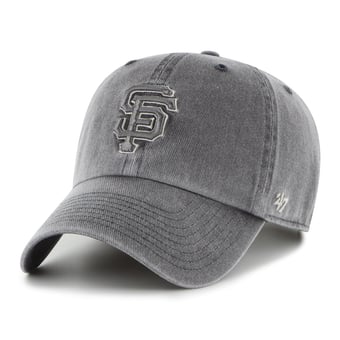 Men's '47 Charcoal San Francisco Giants Pigment Clean Up Adjustable Hat