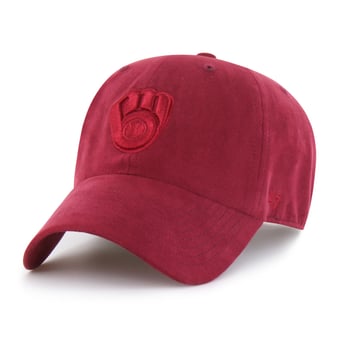 Unisex '47 Milwaukee Brewers Fall Feelings Ballpark Suede Clean Up Hat