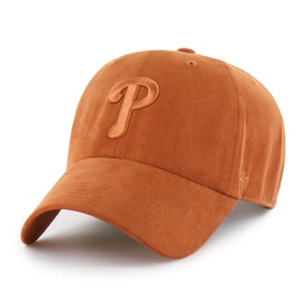 Unisex '47 Orange Philadelphia Phillies Fall Feelings Ballpark Suede Clean Up Hat