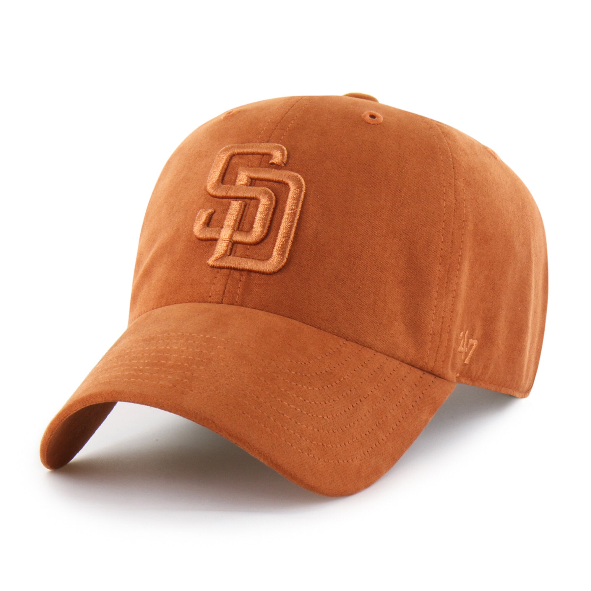 Unisex '47 Orange San Diego Padres Fall Feelings Ballpark Suede Clean Up Hat