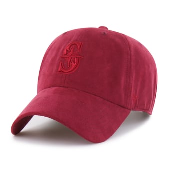 Unisex '47 Red Seattle Mariners Fall Feelings Ballpark Suede Clean Up Hat