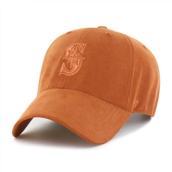 Unisex '47 Orange Seattle Mariners Fall Feelings Ballpark Suede Clean Up Hat