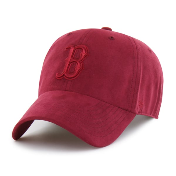 Unisex '47 Red Boston Red Sox Fall Feelings Ballpark Suede Clean Up Hat