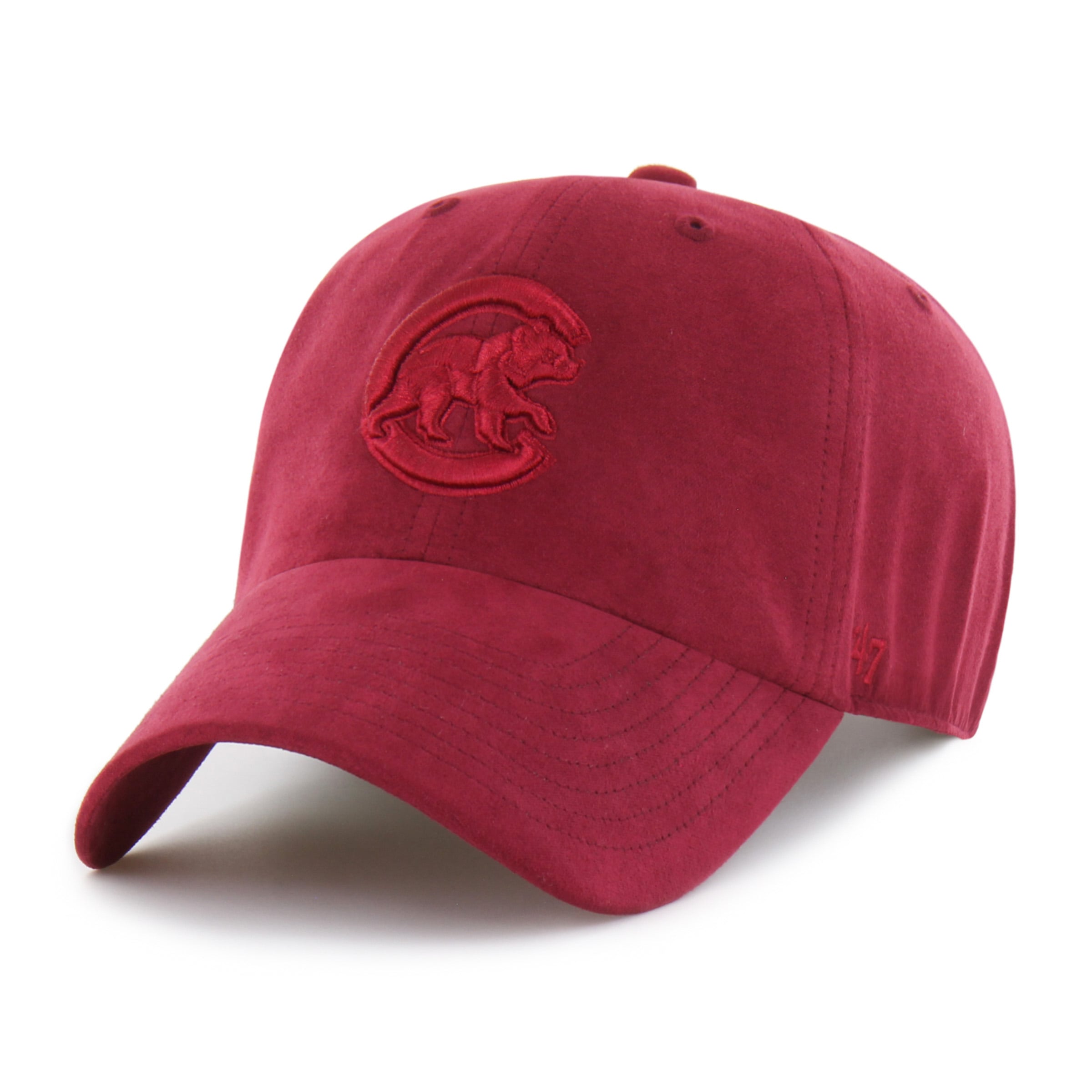 Unisex '47 Chicago Cubs Fall Feelings Ballpark Suede Clean Up Hat