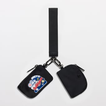lululemon New York Mets Dual Pouch Wristlet