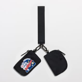 lululemon Atlanta Braves Dual Pouch Wristlet