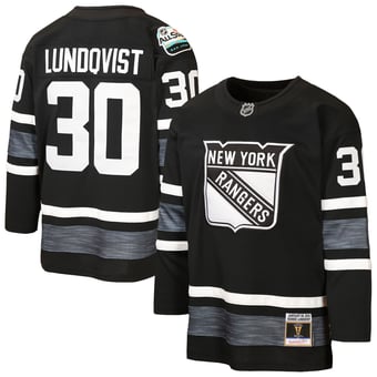 Youth Mitchell & Ness Henrik Lundqvist Black New York Rangers 2019 All-Star Game Power Play Jersey