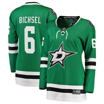 Women's Fanatics Lian Bichsel Kelly Green Dallas Stars Home Breakaway Jersey