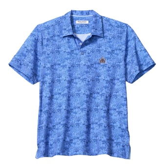 Men's Tommy Bahama Blue Seattle Mariners Bahama Coast Palm Retreat IslandZone Polo