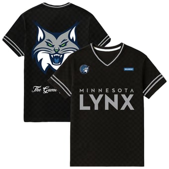 Men's round21  Black Minnesota Lynx Soccer Jersey