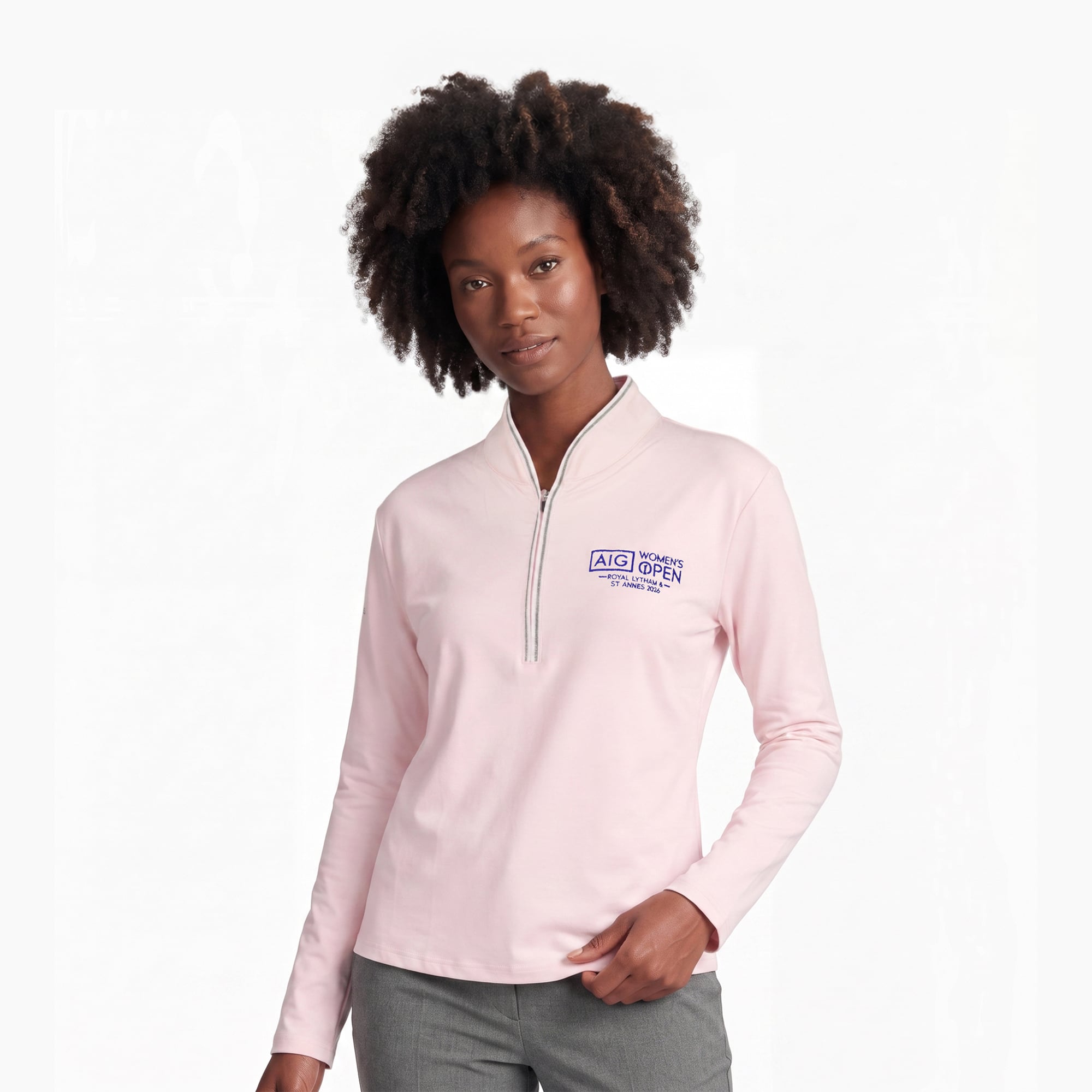 Maglia maniche lunghe AIG Women's Open Royal Lytham & St Annes Abacus Spey - Rosa - Donna