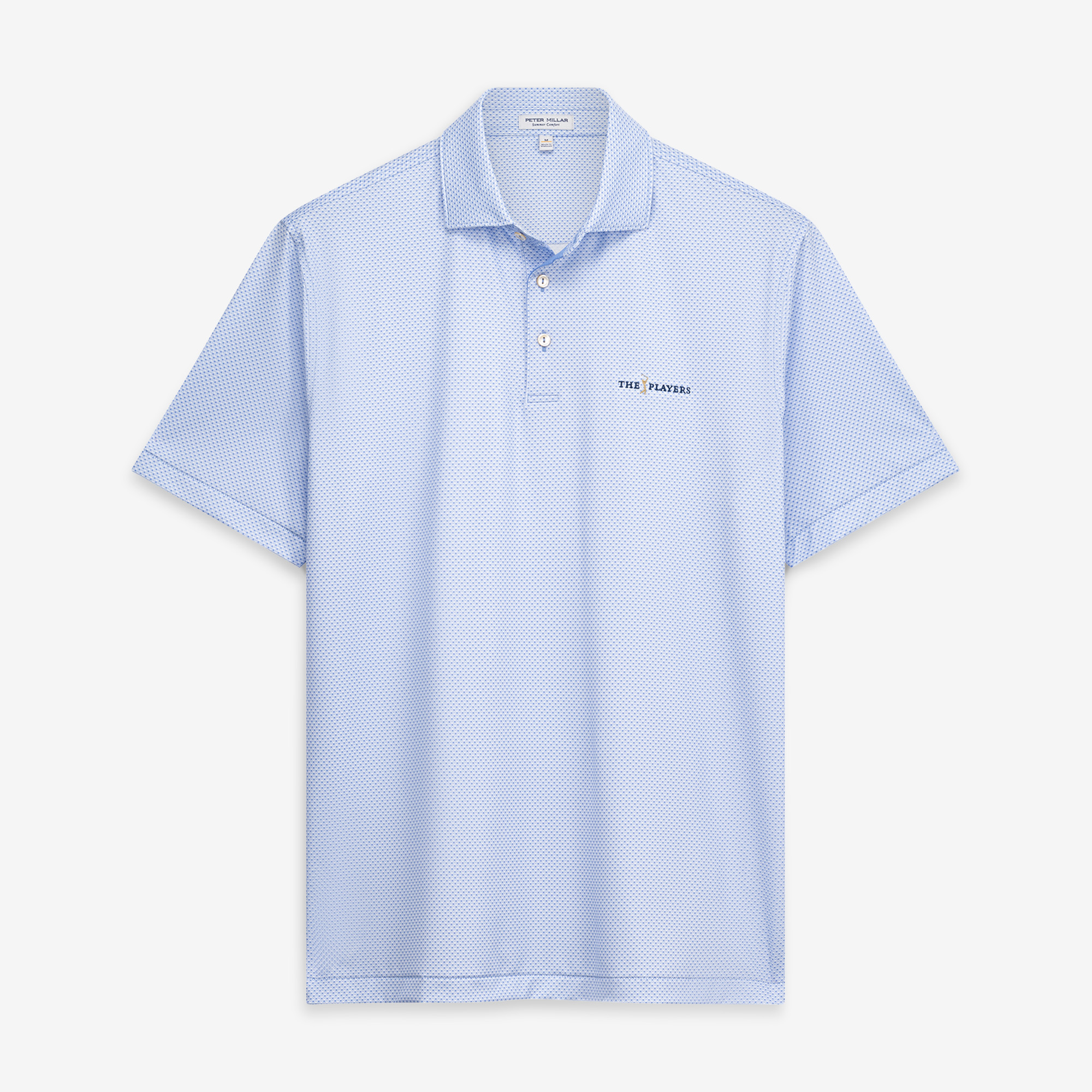 Men’s Peter Millar Blue THE PLAYERS Medina Performance Jersey Polo Men’s Peter Millar Blue THE PLAYERS Medina Performance Jersey Polo