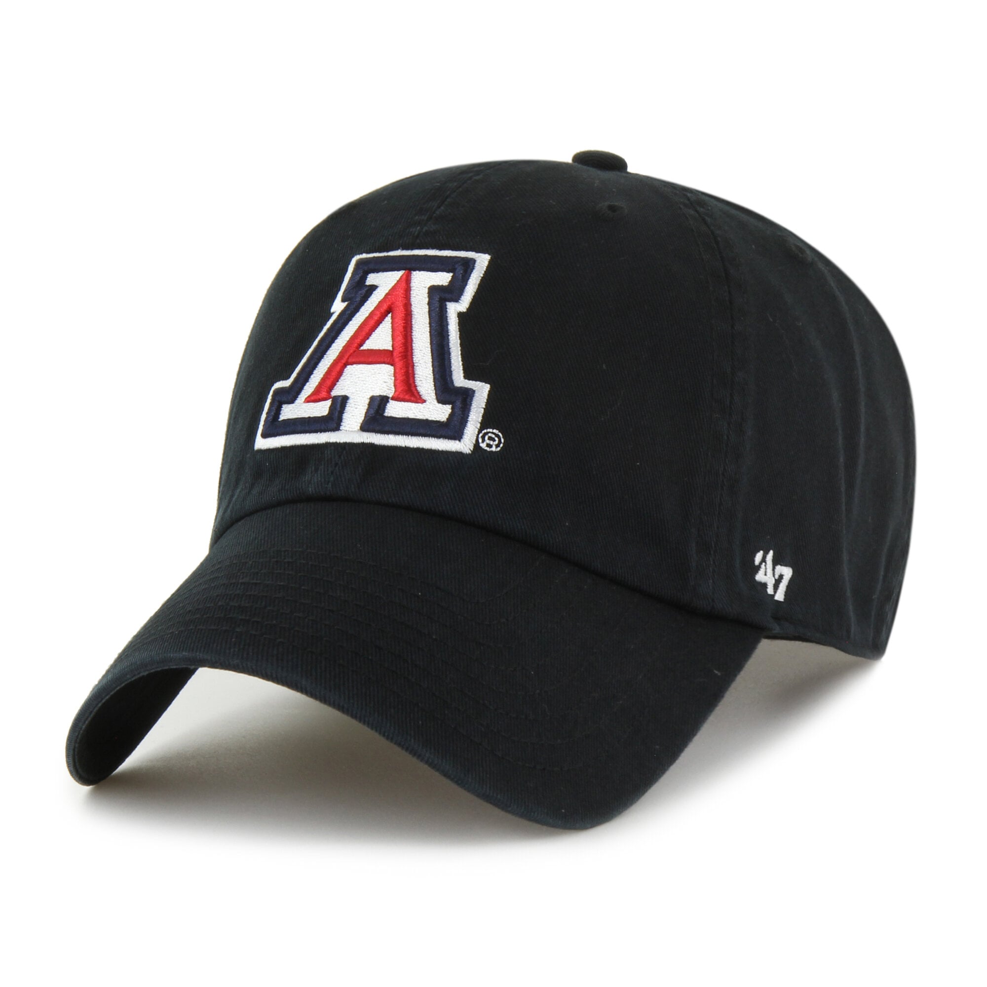 Youth '47  Black Arizona Wildcats Clean Up Adjustable Hat