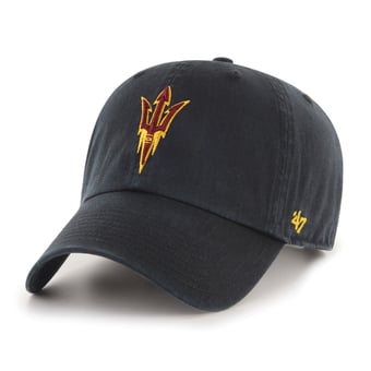 Youth '47  Black Arizona State Sun Devils Clean Up Adjustable Hat