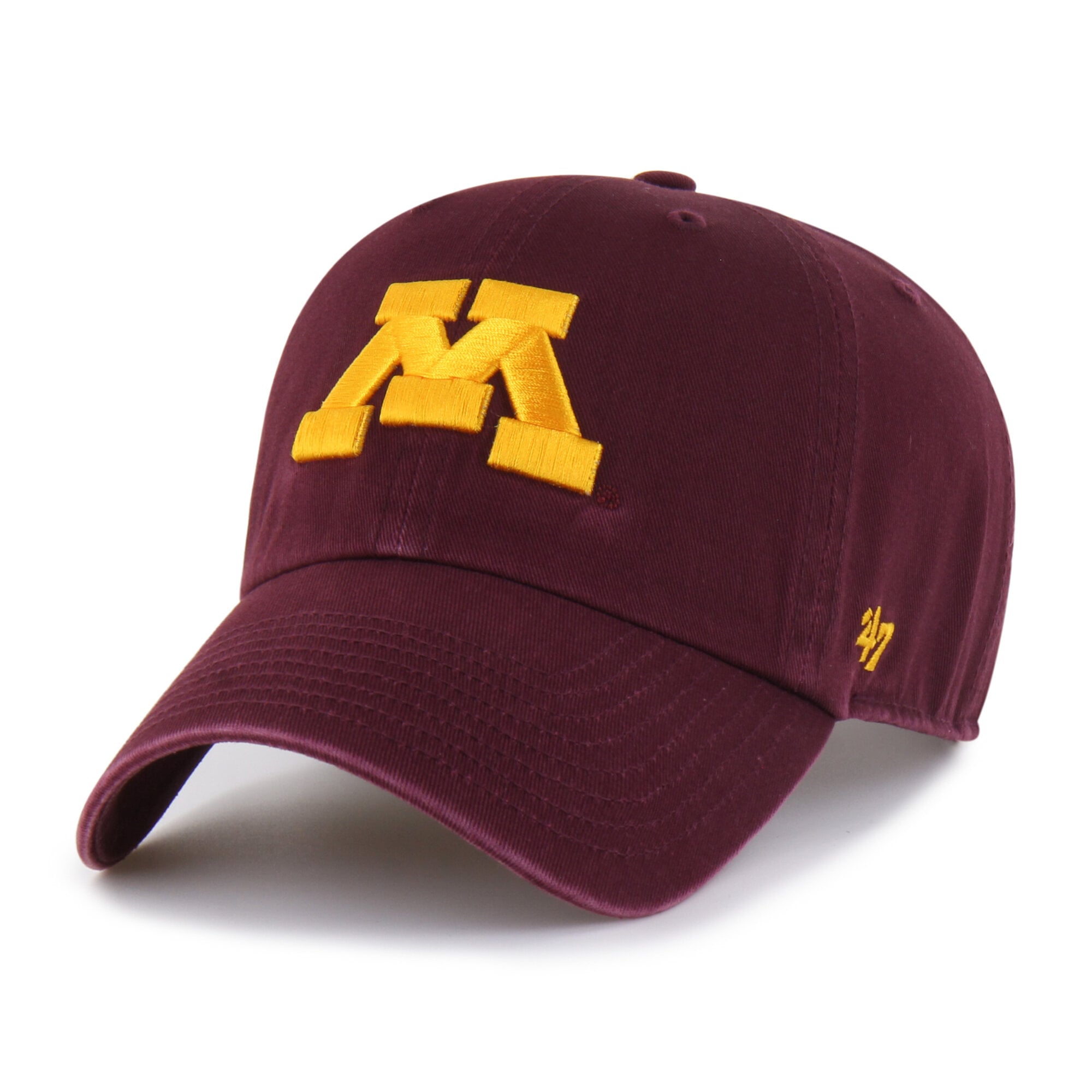 Men's '47 Maroon Minnesota Golden Gophers Clean Up Adjustable Hat