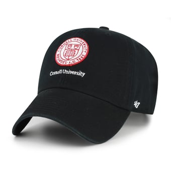 Men's '47  Black Cornell Big Red Clean Up Adjustable Hat