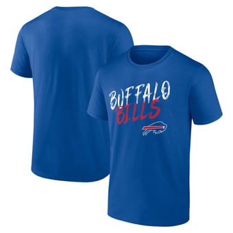 Men's Royal Buffalo Bills Hustle T-Shirt