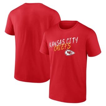 Men's Red Kansas City Chiefs Hustle T-Shirt