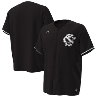 Men's Under Armour  Black South Carolina Gamecocks Replica Baseball Jersey