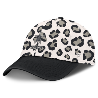 Women's Fanatics White/Gray Dallas Cowboys Echo Adjustable Hat