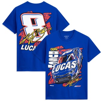 Men's Classic Ink Royal Kyle Busch #8 Lucas Oil Speed T-Shirt