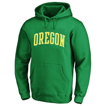 Men's Champion  Green Oregon Ducks Arch Over Tackle Twill Big & Tall Hoodie
