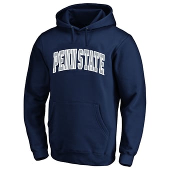 Men's Champion  Navy Penn State Nittany Lions Arch Over Tackle Twill Hoodie