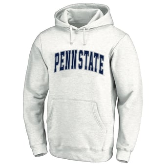 Men's Champion  Ash Penn State Nittany Lions Arch Over Tackle Twill Hoodie
