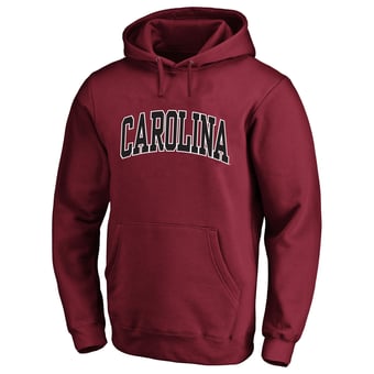 Men's Champion  Garnet South Carolina Gamecocks Arch Over Tackle Twill Big & Tall Hoodie
