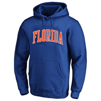 Men's Champion  Royal Florida Gators Arch Over Tackle Twill Big & Tall Hoodie