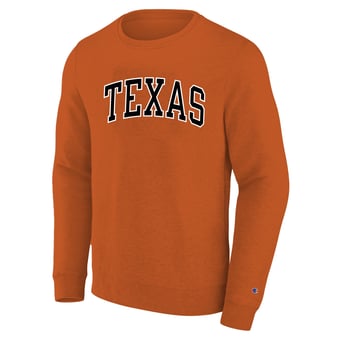 Men's Champion Texas Orange Texas Longhorns Arch Applique Big & Tall Sweatshirt