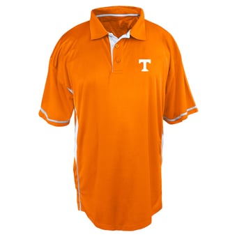 Men's Profile Tennessee Orange Tennessee Volunteers Big & Tall Color Block Panel Polo
