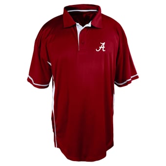 Men's Profile Crimson Alabama Crimson Tide Big & Tall Color Block Panel Polo