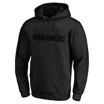 Men's Champion  Black West Virginia Mountaineers Big & Tall Tonal Hoodie