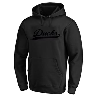 Men's Champion  Black Oregon Ducks Big & Tall Tonal Hoodie