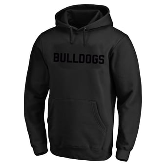 Men's Champion  Black Georgia Bulldogs Big & Tall Tonal Hoodie