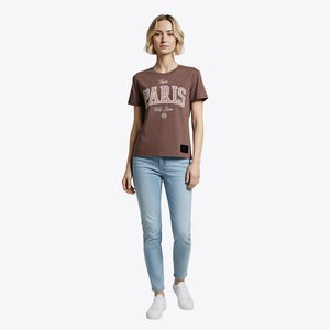 T-Shirt PSG From Paris With Love Graphique Elevated - Femme, vue 3