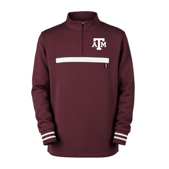 Toddler Garb Maroon Texas A&M Aggies Atlas Quarter-Zip Tri-Blend Pullover