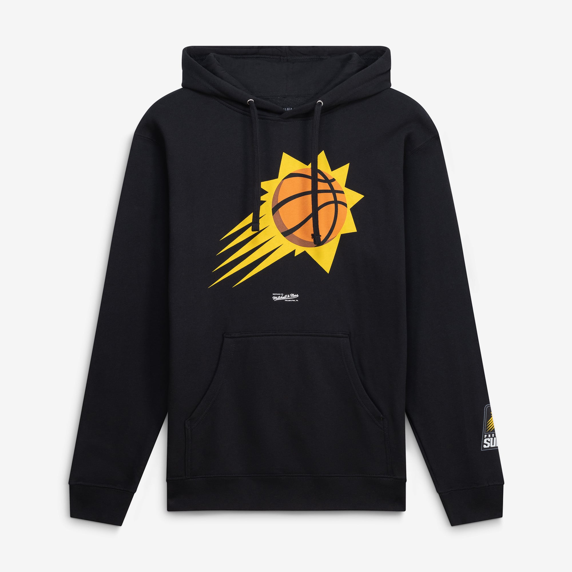 Men's Mitchell & Ness  Black Phoenix Suns Basic Fleece Hoodie