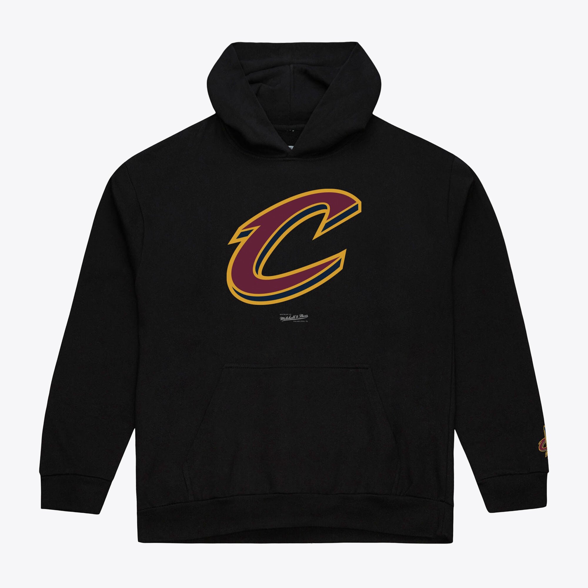 Men's Mitchell & Ness  Black Cleveland Cavaliers Basic Fleece Hoodie